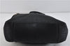 Authentic GIVENCHY Nylon Leather Shoulder Tote Bag Purse Black 4405C