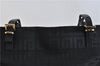 Authentic GIVENCHY Nylon Leather Shoulder Tote Bag Purse Black 4405C