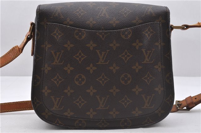 Auth Louis Vuitton Monogram Saint Cloud GM Shoulder Cross Bag M51242 LV 4405D