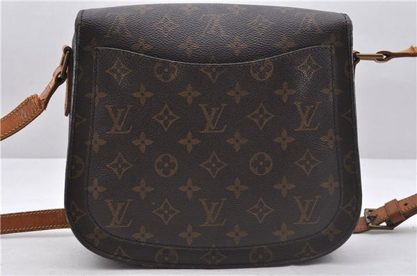 Auth Louis Vuitton Monogram Saint Cloud GM Shoulder Cross Bag M51242 LV 4405D