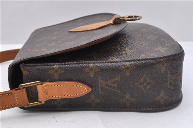 Auth Louis Vuitton Monogram Saint Cloud GM Shoulder Cross Bag M51242 LV 4405D