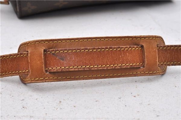 Auth Louis Vuitton Monogram Saint Cloud GM Shoulder Cross Bag M51242 LV 4405D