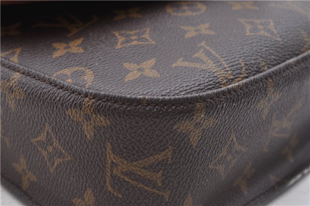 Auth Louis Vuitton Monogram Saint Cloud GM Shoulder Cross Bag M51242 LV 4405D