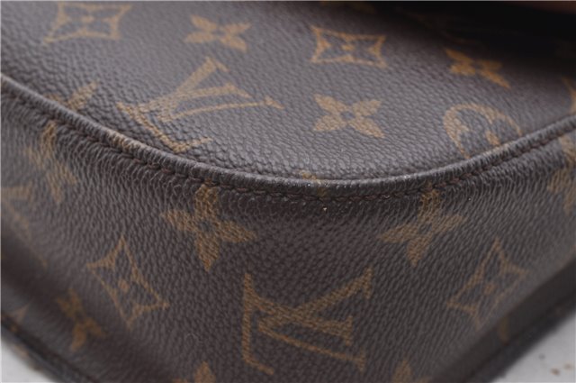 Auth Louis Vuitton Monogram Saint Cloud GM Shoulder Cross Bag M51242 LV 4405D