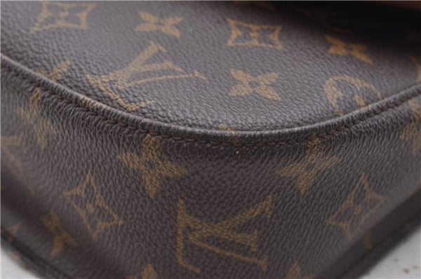 Auth Louis Vuitton Monogram Saint Cloud GM Shoulder Cross Bag M51242 LV 4405D