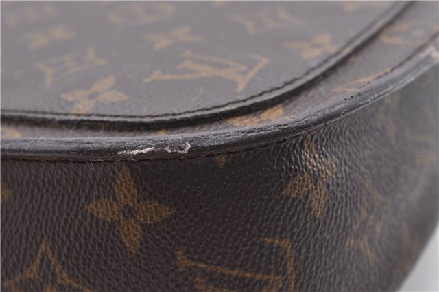Auth Louis Vuitton Monogram Saint Cloud GM Shoulder Cross Bag M51242 LV 4405D