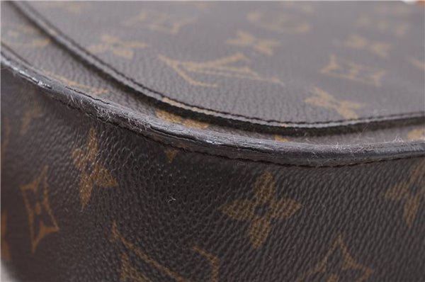 Auth Louis Vuitton Monogram Saint Cloud GM Shoulder Cross Bag M51242 LV 4405D