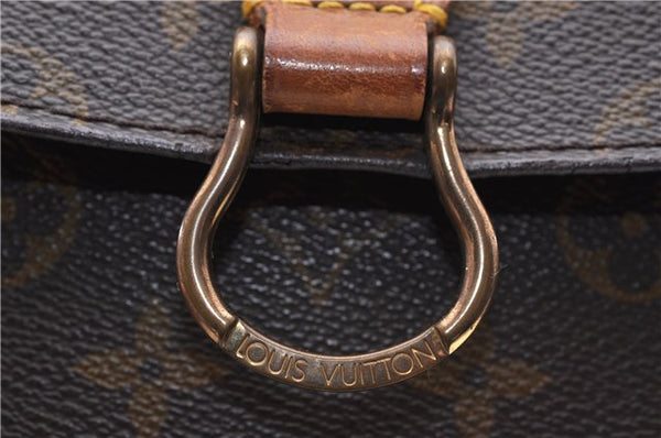 Auth Louis Vuitton Monogram Saint Cloud GM Shoulder Cross Bag M51242 LV 4405D