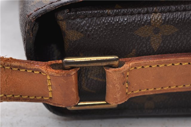 Auth Louis Vuitton Monogram Saint Cloud GM Shoulder Cross Bag M51242 LV 4405D