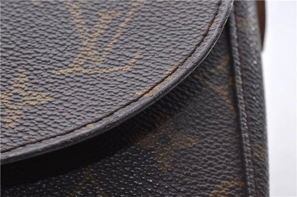 Auth Louis Vuitton Monogram Saint Cloud GM Shoulder Cross Bag M51242 LV 4405D