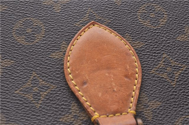 Auth Louis Vuitton Monogram Saint Cloud GM Shoulder Cross Bag M51242 LV 4405D