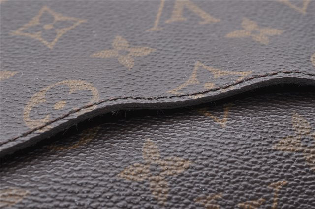 Auth Louis Vuitton Monogram Saint Cloud GM Shoulder Cross Bag M51242 LV 4405D