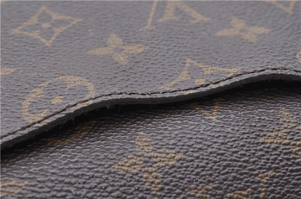 Auth Louis Vuitton Monogram Saint Cloud GM Shoulder Cross Bag M51242 LV 4405D