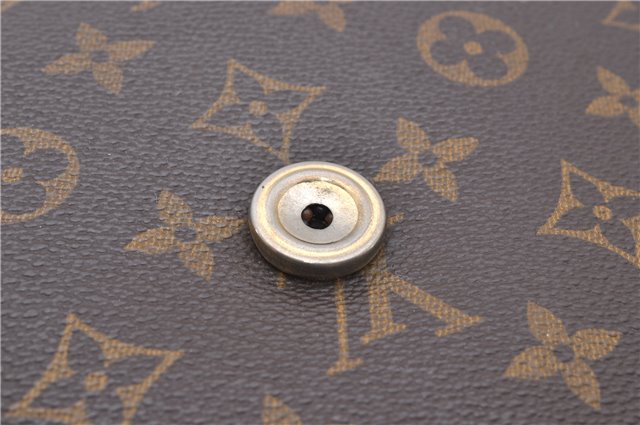 Auth Louis Vuitton Monogram Saint Cloud GM Shoulder Cross Bag M51242 LV 4405D