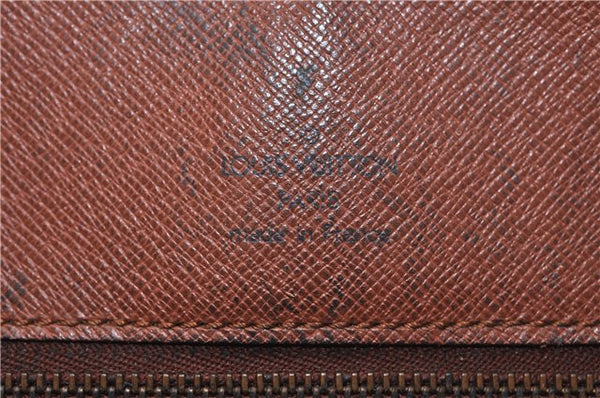 Auth Louis Vuitton Monogram Saint Cloud GM Shoulder Cross Bag M51242 LV 4405D