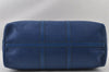 Authentic Louis Vuitton Epi Keepall 50 Boston Travel Bag Blue M42965 LV 4405I