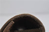 Authentic GUCCI Web Sherry Line Clutch Hand Bag GG PVC Leather Brown 4406C