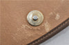 Authentic GUCCI Web Sherry Line Clutch Hand Bag GG PVC Leather Brown 4406C