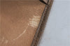Authentic GUCCI Web Sherry Line Clutch Hand Bag GG PVC Leather Brown 4406C