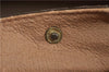 Authentic GUCCI Web Sherry Line Clutch Hand Bag GG PVC Leather Brown 4406C