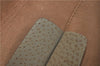 Authentic GUCCI Web Sherry Line Clutch Hand Bag GG PVC Leather Brown 4406C