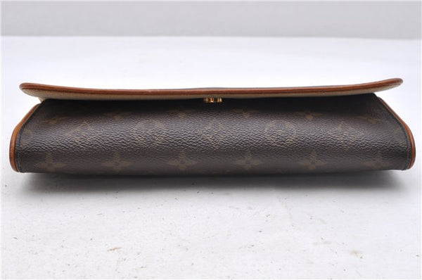 Authentic Louis Vuitton Monogram Pochette Twin GM Shoulder Bag M51852 LV 4406D