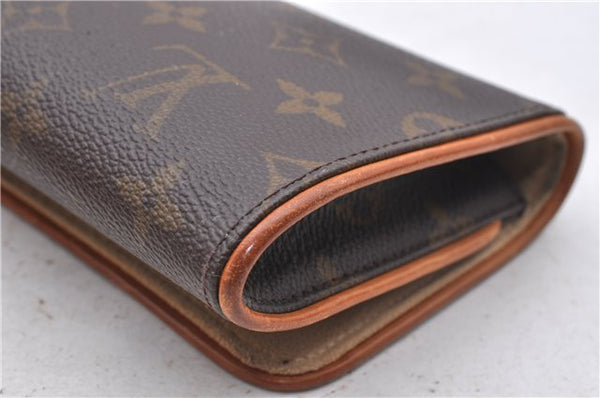 Authentic Louis Vuitton Monogram Pochette Twin GM Shoulder Bag M51852 LV 4406D