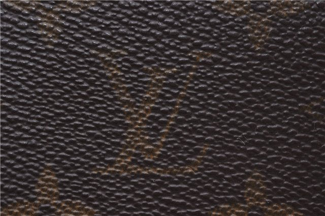 Authentic Louis Vuitton Monogram Pochette Twin GM Shoulder Bag M51852 LV 4406D