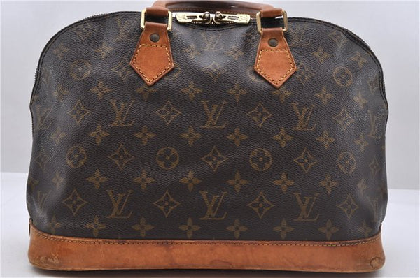 Authentic Louis Vuitton Monogram Alma Hand Bag Purse M51130 LV 4407D