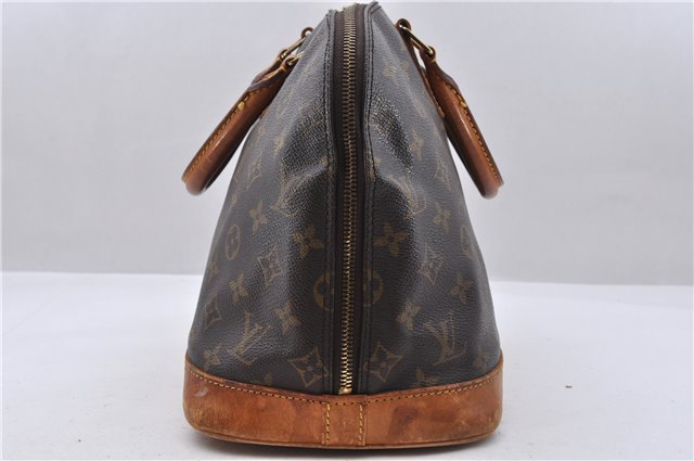 Authentic Louis Vuitton Monogram Alma Hand Bag Purse M51130 LV 4407D