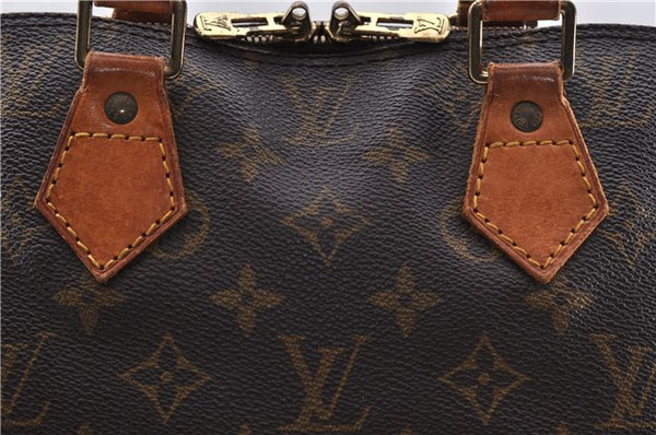 Authentic Louis Vuitton Monogram Alma Hand Bag Purse M51130 LV 4407D