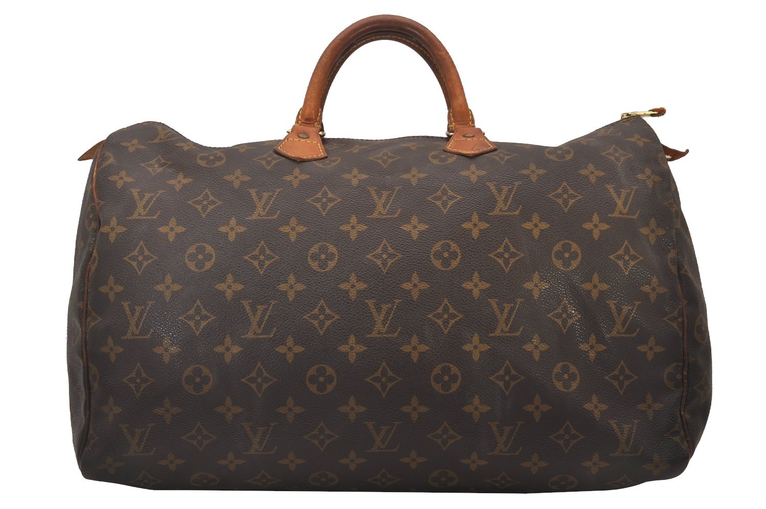 Authentic Louis Vuitton Monogram Speedy 40 Hand Boston Bag M41522 LV 4407I