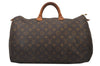 Authentic Louis Vuitton Monogram Speedy 40 Hand Boston Bag M41522 LV 4407I