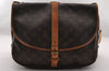 Authentic Louis Vuitton Monogram Saumur 35 Shoulder Cross Bag M42254 Junk 4408I