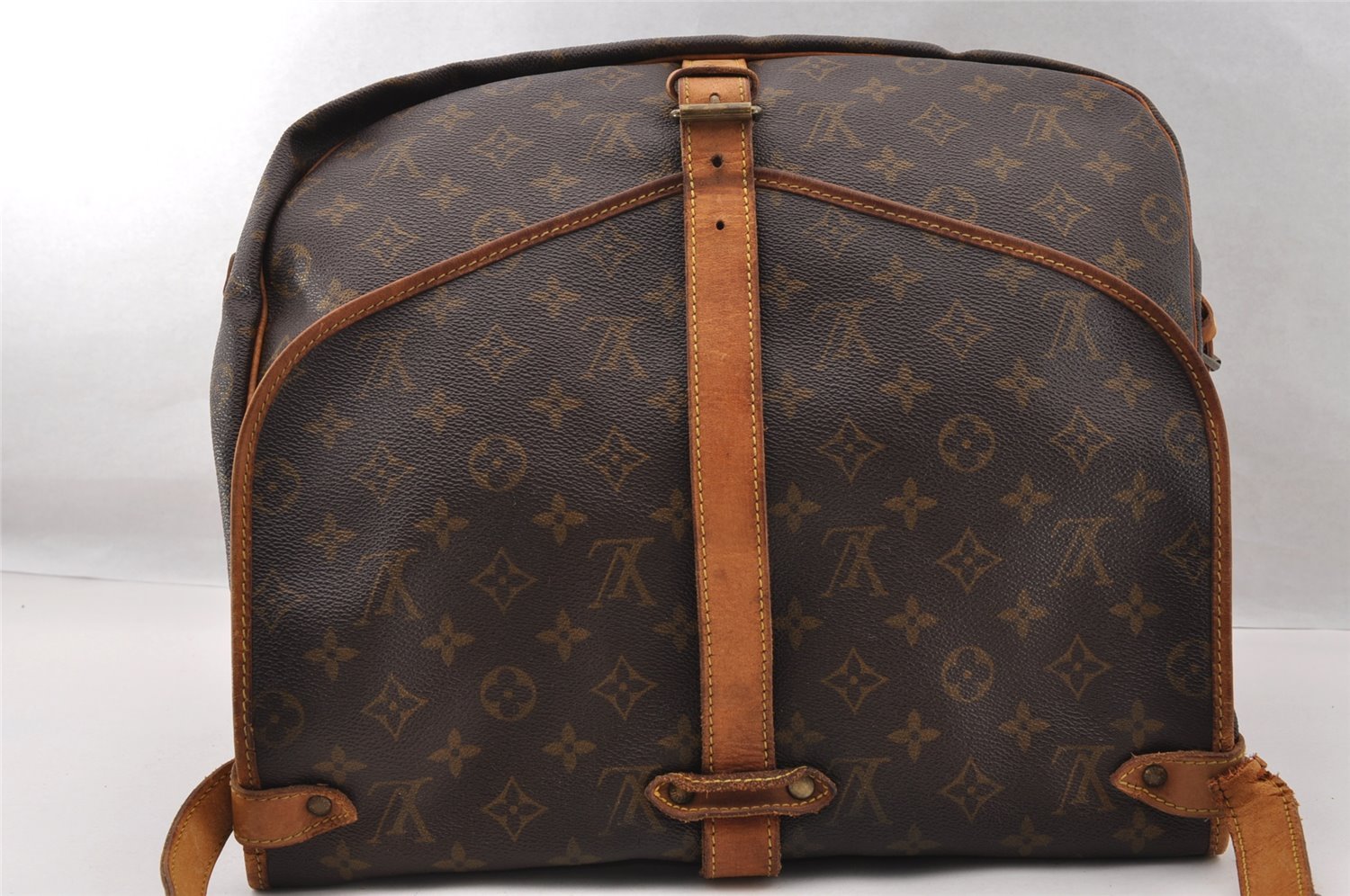 Authentic Louis Vuitton Monogram Saumur 35 Shoulder Cross Bag M42254 Junk 4408I