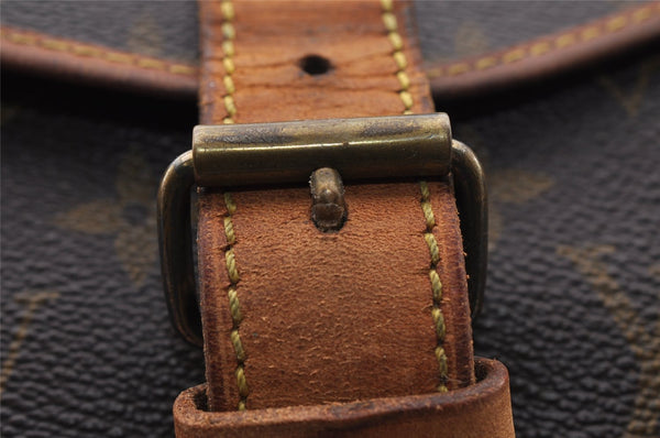 Authentic Louis Vuitton Monogram Saumur 35 Shoulder Cross Bag M42254 Junk 4408I