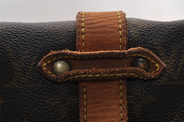 Authentic Louis Vuitton Monogram Saumur 35 Shoulder Cross Bag M42254 Junk 4408I