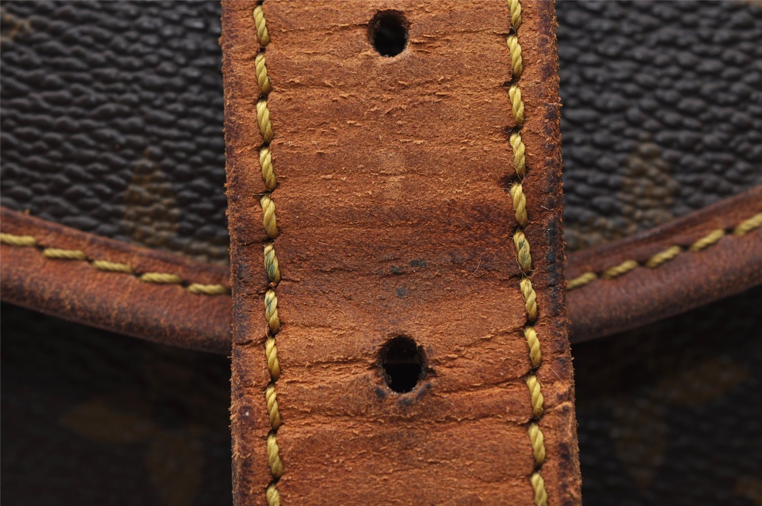 Authentic Louis Vuitton Monogram Saumur 35 Shoulder Cross Bag M42254 Junk 4408I