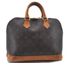 Authentic Louis Vuitton Monogram Alma Hand Bag Purse M51130 LV 4410D
