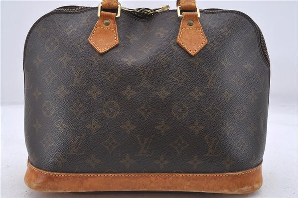 Authentic Louis Vuitton Monogram Alma Hand Bag Purse M51130 LV 4410D