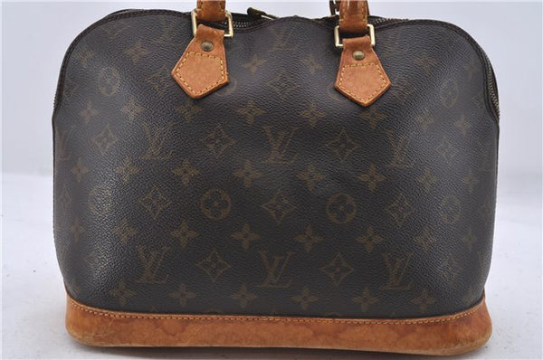 Authentic Louis Vuitton Monogram Alma Hand Bag Purse M51130 LV 4410D