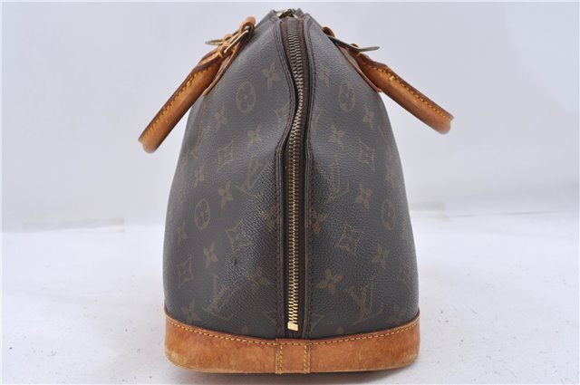 Authentic Louis Vuitton Monogram Alma Hand Bag Purse M51130 LV 4410D