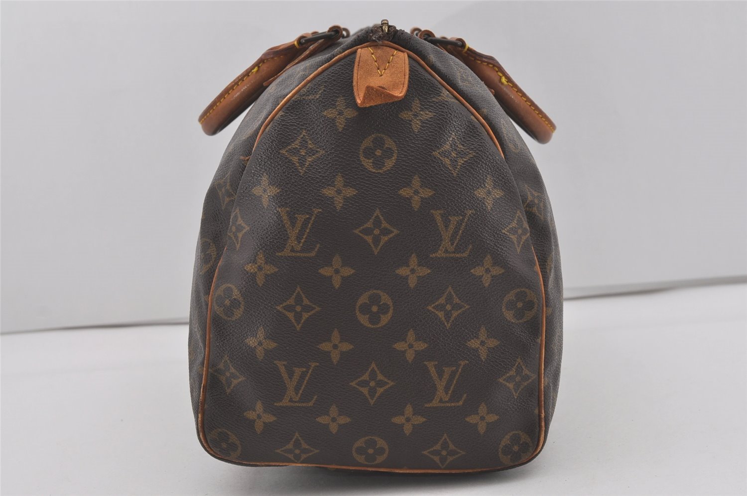 Authentic Louis Vuitton Monogram Speedy 35 Hand Boston Bag M41524 LV 4410I