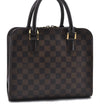 Authentic Louis Vuitton Damier Triana Hand Bag N51155 LV 4411D