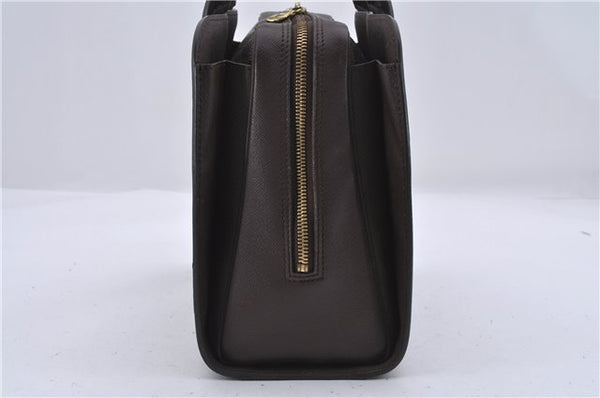 Authentic Louis Vuitton Damier Triana Hand Bag N51155 LV 4411D