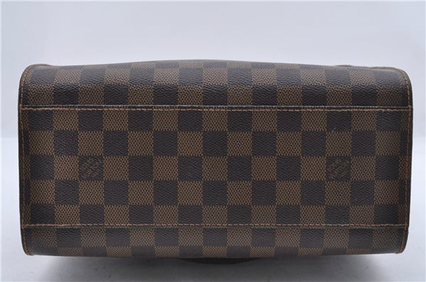 Authentic Louis Vuitton Damier Triana Hand Bag N51155 LV 4411D