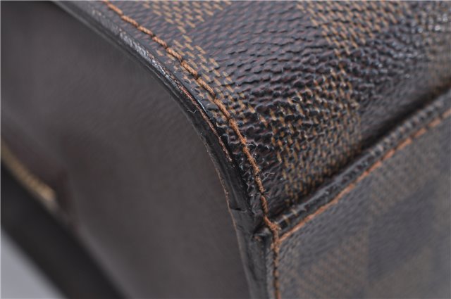 Authentic Louis Vuitton Damier Triana Hand Bag N51155 LV 4411D