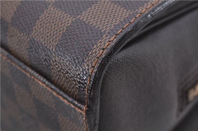 Authentic Louis Vuitton Damier Triana Hand Bag N51155 LV 4411D