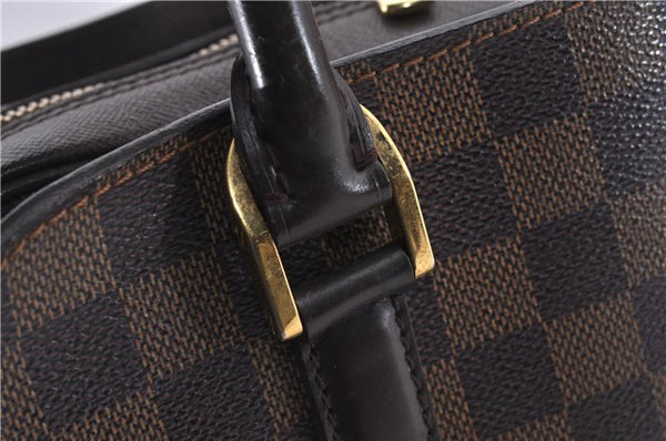 Authentic Louis Vuitton Damier Triana Hand Bag N51155 LV 4411D