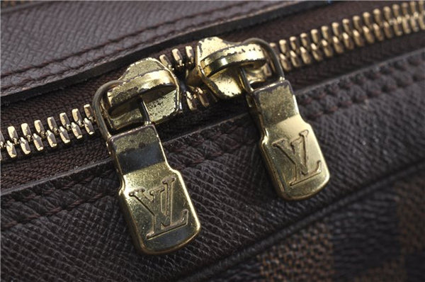 Authentic Louis Vuitton Damier Triana Hand Bag N51155 LV 4411D